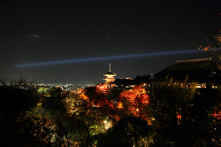 東山紅葉ライトアップ －清水寺（後編）－ _b0169330_2325421.jpg