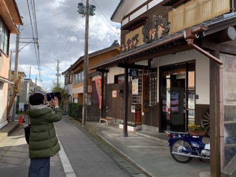 弥彦もみじ食べ歩きツアー_a0126418_17101661.jpg