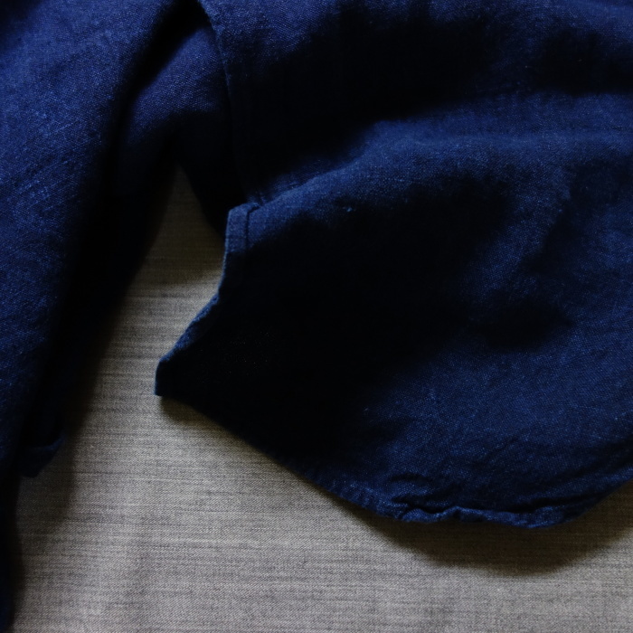 2月の製作 / antiqued german linen shirt Ⅱ_e0130546_17010654.jpg