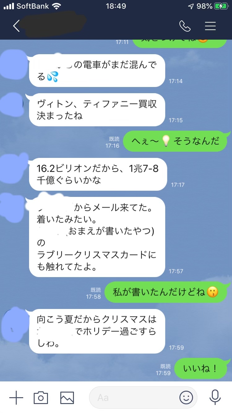 クリスマスカードを海外に送る Day By Day