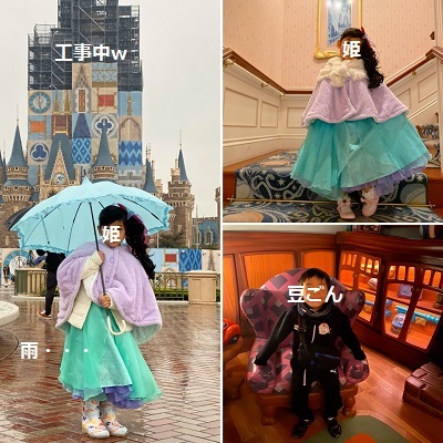 帰って行ったくばたんとディズニー土産。_f0372998_22320527.jpg