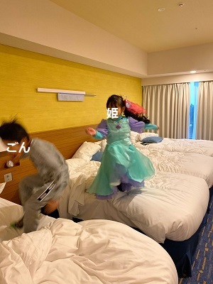 帰って行ったくばたんとディズニー土産。_f0372998_22320947.jpg