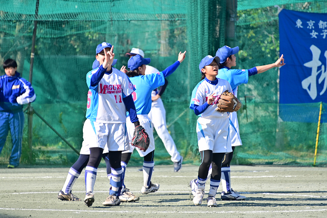 2019東京高校秋期大会 目黒日大VS小平西②_b0249247_23525339.jpg