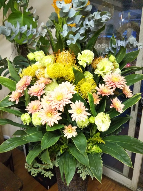 祝 スタンド花 ブランシュのはなたち