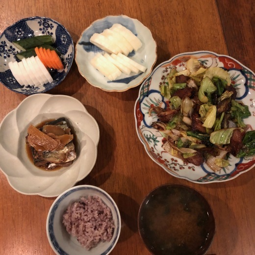 風邪とカキフライ定食_c0133561_01342351.jpg