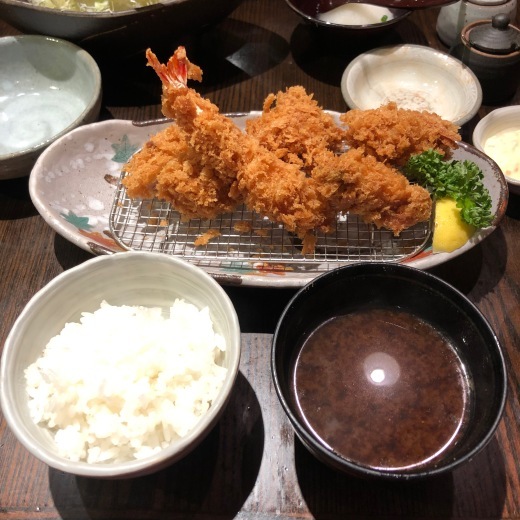 風邪とカキフライ定食_c0133561_01343476.jpg