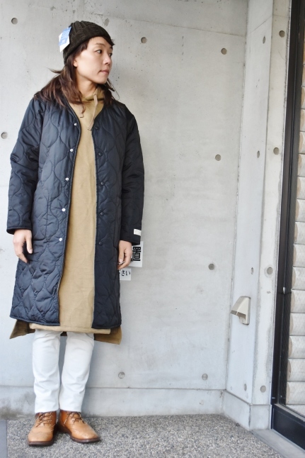 奥方様へ。。。KIFFE Military QUILT ONEPIECE_d0152280_08242704.jpg