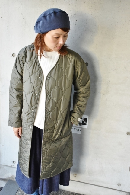 奥方様へ。。。KIFFE Military QUILT ONEPIECE_d0152280_08495374.jpg