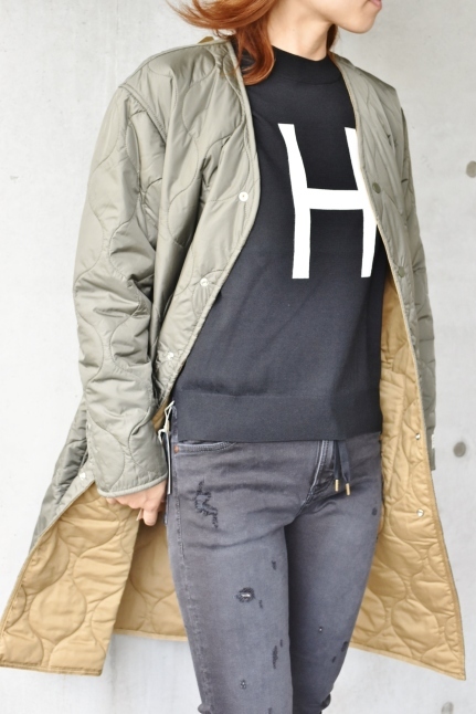 奥方様へ。。。KIFFE Military QUILT ONEPIECE_d0152280_08501388.jpg