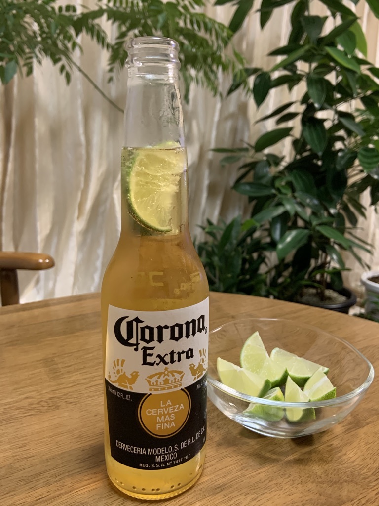 初コロナビール♪_b0349795_13465067.jpeg