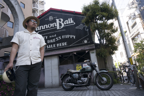 大作 治夫 & TRIUMPH 6T Thunderbird(2019.05.11/OSAKA)_f0203027_18274740.jpg