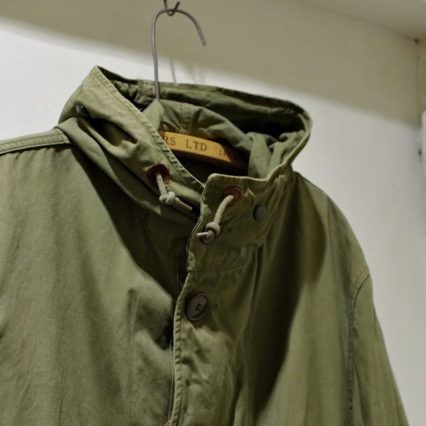1950s US ARMY Overcoat Parka Type with Pile Liner / M-47