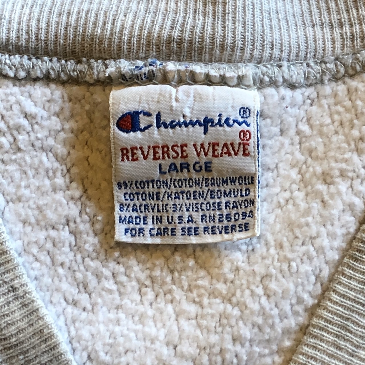 90's CHAMPION リバースウィーブ スナップカーディガン