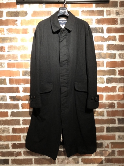 comme des garcons hommeポリ縮絨ミリタリーコート 810810.co.jp