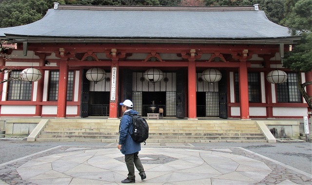 500段の階段で本殿へ鞍馬寺紅葉_b0163804_15385338.jpg