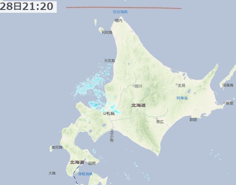 真冬日に猛吹雪がやってきた_c0025115_21471092.jpg