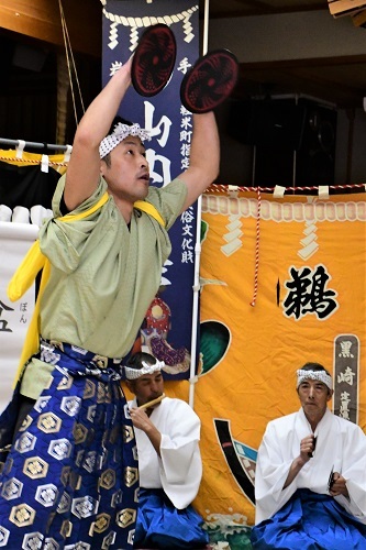 鵜鳥神楽定期公演　神楽の日～青の国編～　山内神楽_c0299631_21145745.jpg