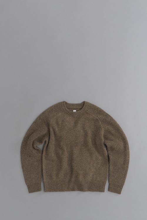KATO Freedom Sleeve Shetland Wool Knit_d0120442_11213578.jpg