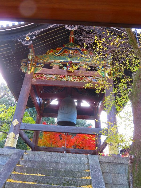 西本願寺「飛雲閣と鐘楼」20191126_e0237645_17063923.jpg