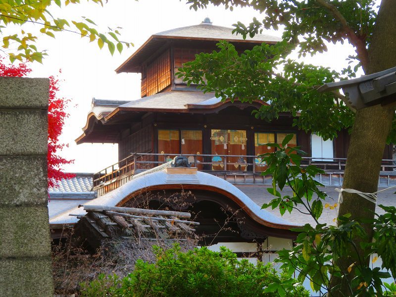 西本願寺「飛雲閣と鐘楼」20191126_e0237645_17074712.jpg