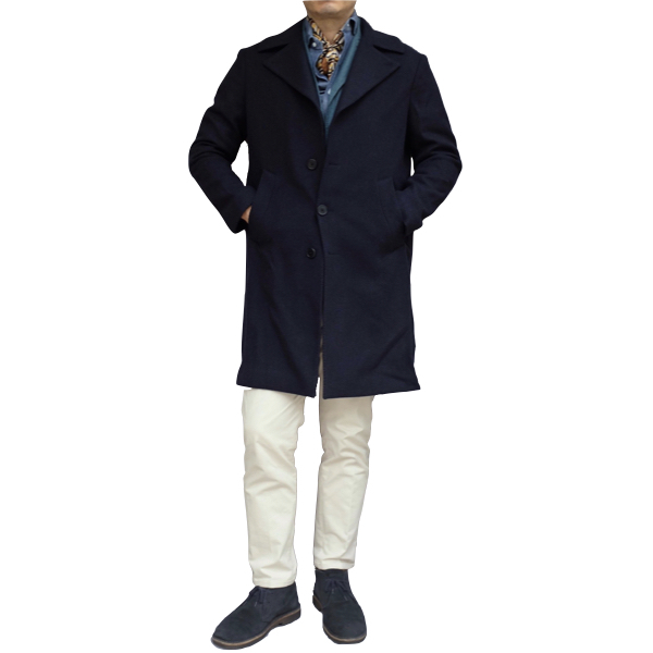 Salvatore Piccolo サルヴァトーレ・ピッコロ ウールカルゼシングルPコート_c0118375_15084017.jpeg