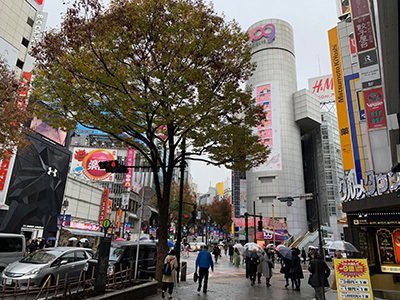11月28日㈭の109前交差点_b0056983_13445850.jpg