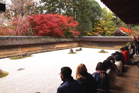 紅葉の盛り　龍安寺1_e0048413_21341155.jpg