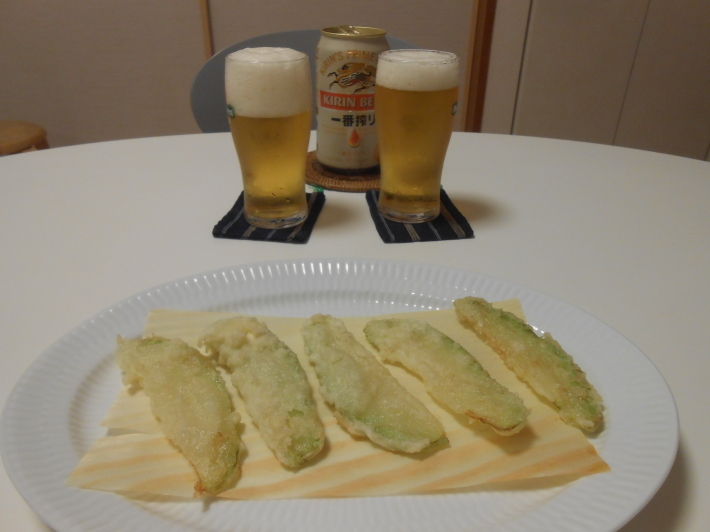 ハヤトウリは天ぷらも美味しい!_a0095931_08503027.jpg