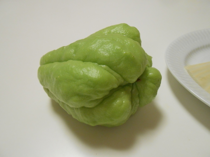 ハヤトウリは天ぷらも美味しい!_a0095931_08510869.jpg