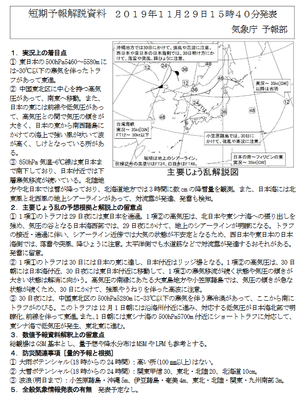 新潟県降雪量予報(2019年11月29日AM/PM)  追記あり_e0037849_22152039.png