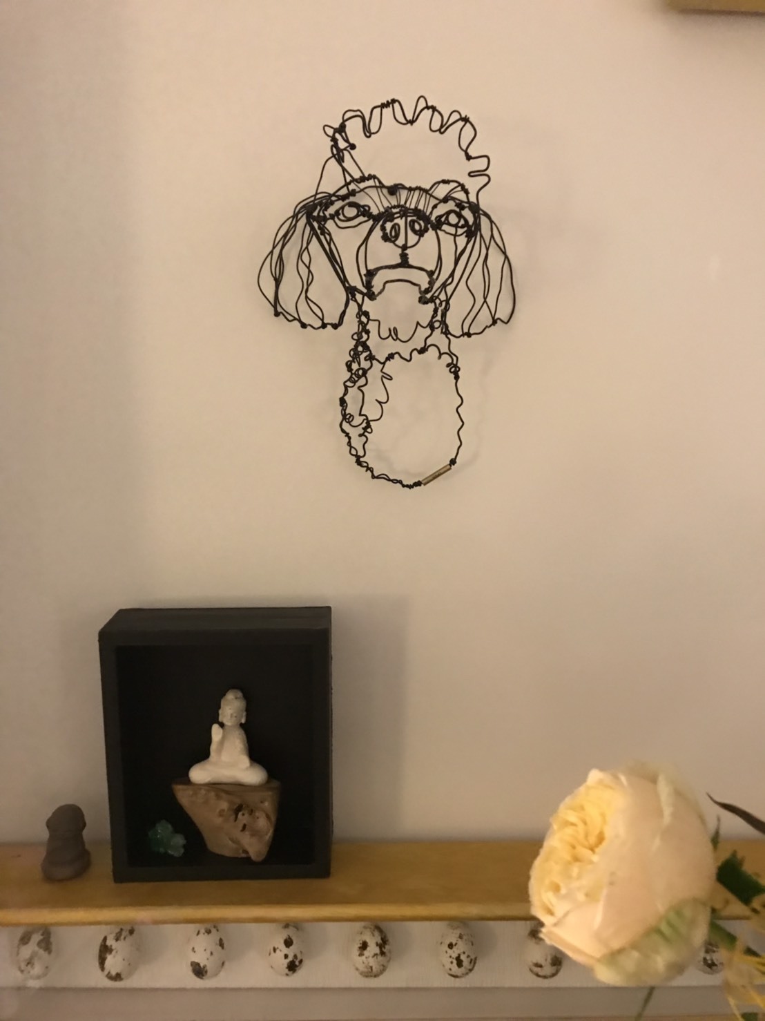 愛らしいワイヤーアート♪_d0339889_19444540.jpg