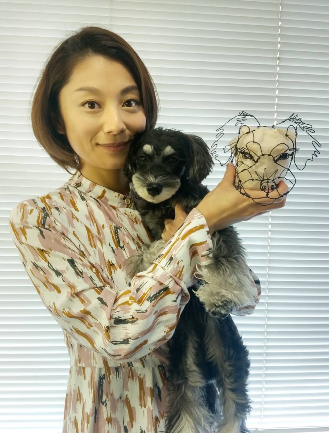 愛らしいワイヤーアート♪_d0339889_19473670.jpg