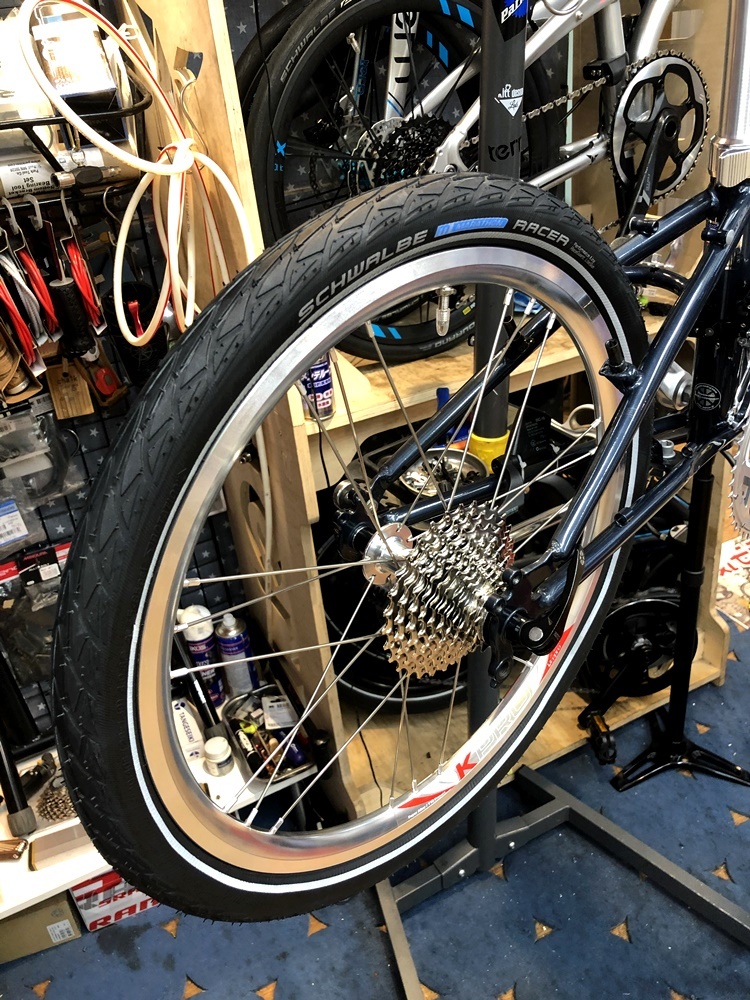 DAHON ボードウォーク-D7 22SPEED化その1 : カルマックス タジマ