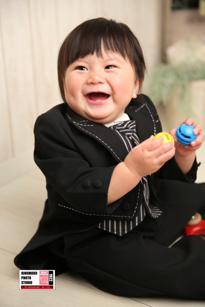 りゅうきくん 1歳記念 日の丸写真館の撮影日記 りゅうきくん 1歳記念 日の丸写真館の撮影日記