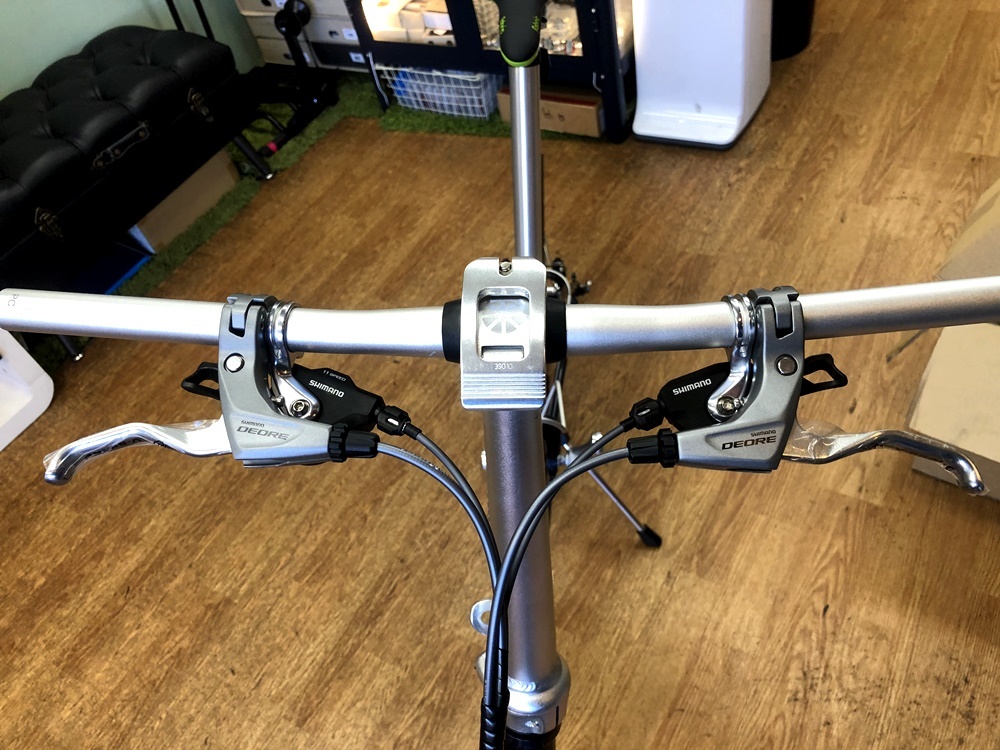 【カゴ取り外しで】DAHON Boardwalk D7 ブレーキとタイヤ交換済み Dahon Boardwalk D7のメンテナンス、交換パーツやキャリアなどの
