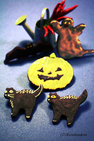 10月のお菓子・ハロウィンクッキー_a0392423_09150625.jpg