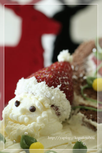 クリスマスのお菓子たち・ビュッシュ・ド・ノエル_a0392423_09165754.jpg