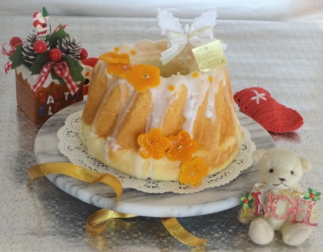オレンジ香る♡クリスマスクグロフ_e0141159_15572858.jpg
