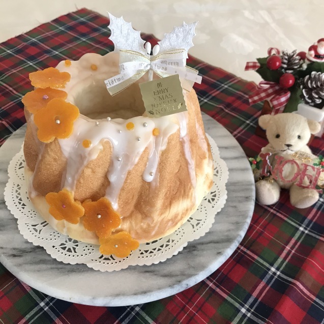 オレンジ香る♡クリスマスクグロフ_e0141159_16033269.jpeg