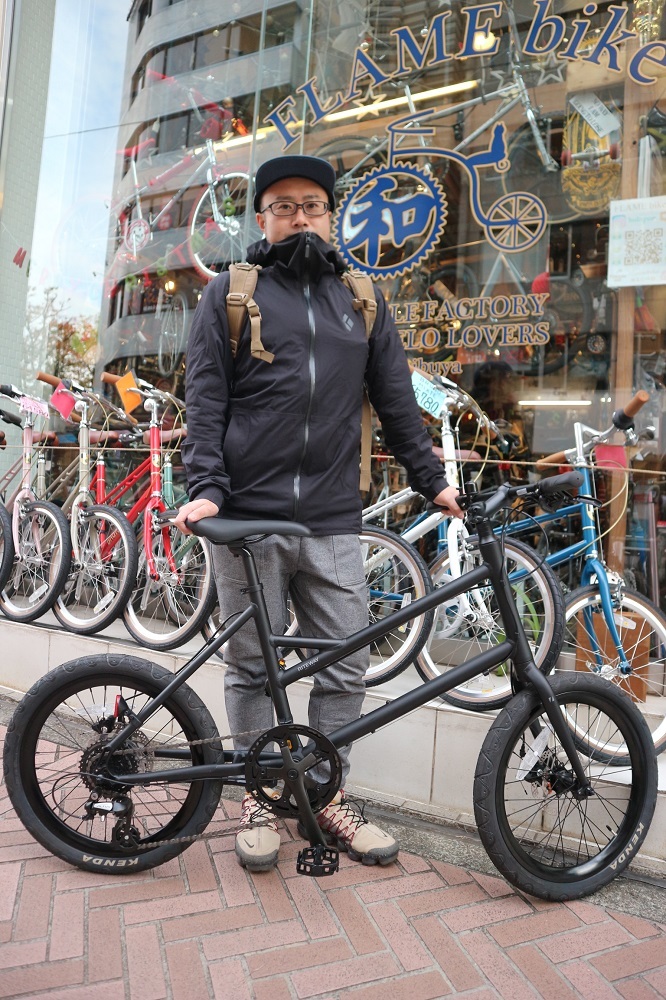 12月1日　渋谷　原宿　の自転車屋　FLAME bike前です_e0188759_17441997.jpg