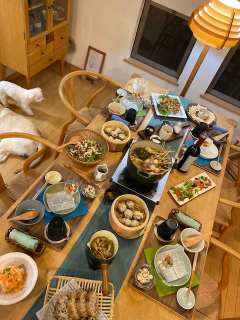 home party 友人夫妻と洋風おでんを囲んで♪_a0165160_10412739.jpg