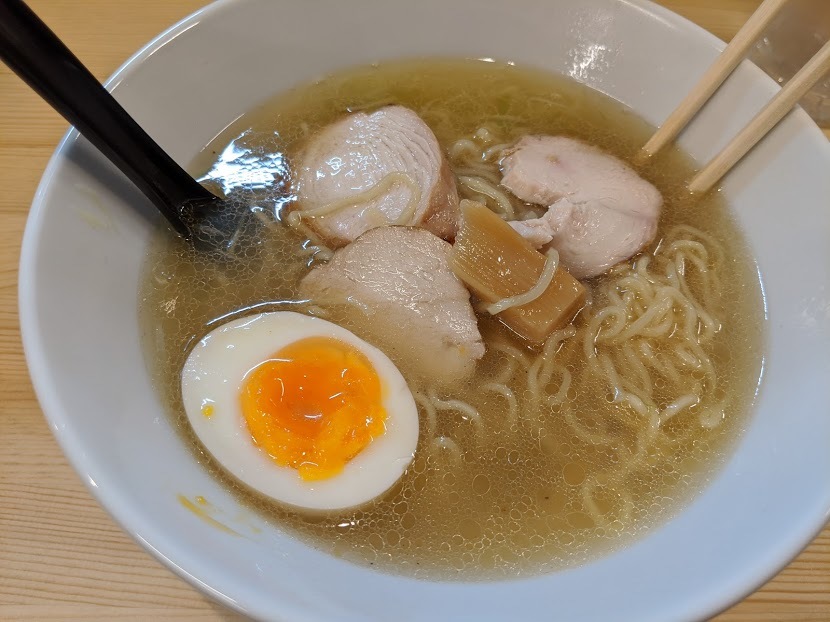 「麺屋かわはら」さんで鶏塩ラーメン(恵庭市栄恵町:2019年180杯目)_f0397261_19290317.jpg
