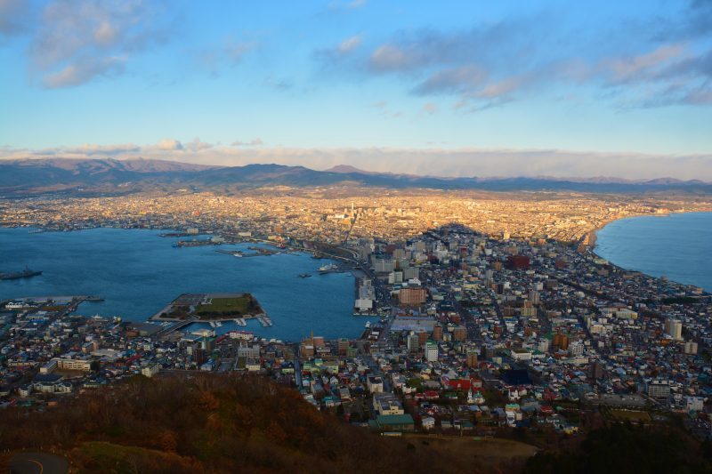 新幹線で北海道へ(2)函館の夜景_a0148206_19455040.jpg