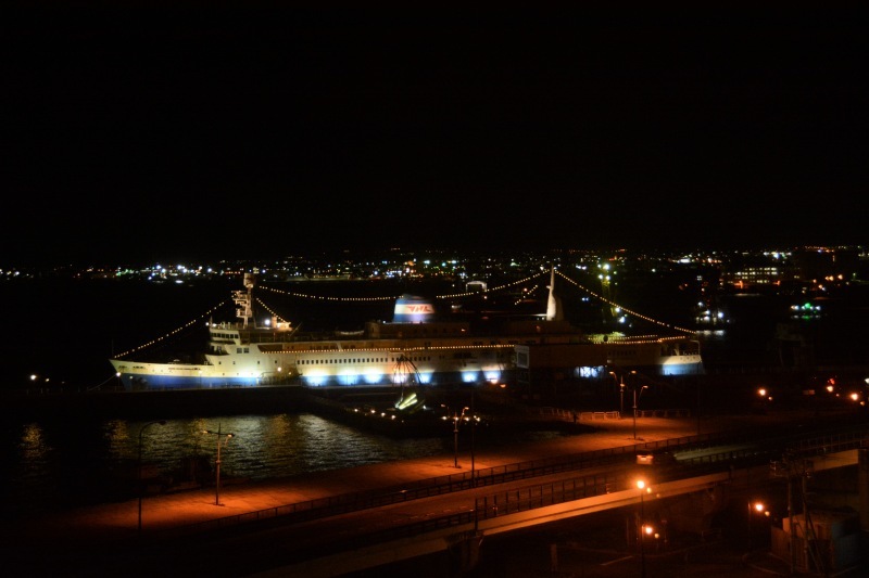 新幹線で北海道へ(2)函館の夜景_a0148206_20484944.jpg