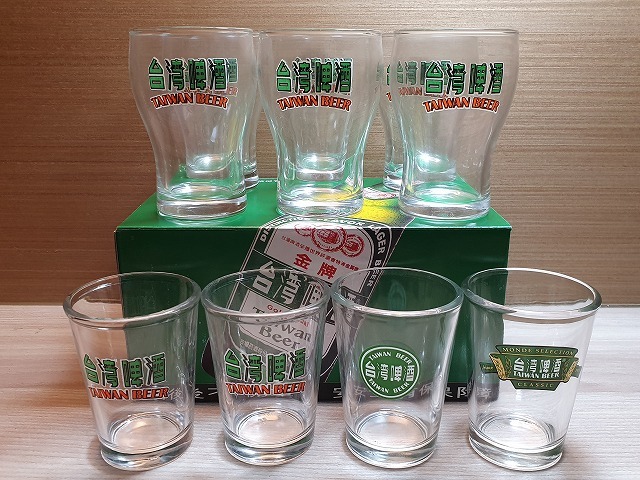 【台湾のビールグラス】台湾の皆さんの優しさに甘えて・・・台湾ビールグラスを色々ゲット！_b0182708_23422954.jpg