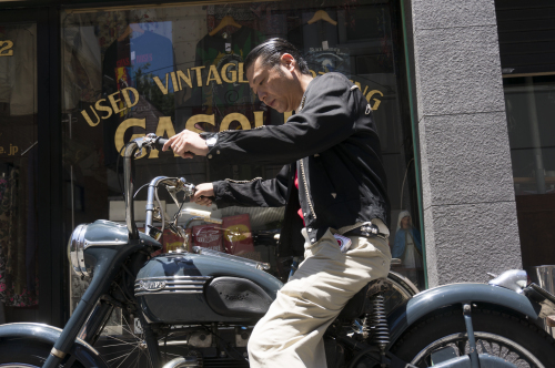 門井 泰憲 & TRIUMPH 6T THUNDERBIRD（2019.06.16/TOKYO）_f0203027_15220137.jpg