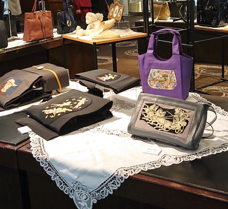 久家道子プチポアン刺繍協会作品展 at 京王プラザホテルロビー 久家道子プチポアン刺繍協会作品展 at 京王プラザホテルロビー