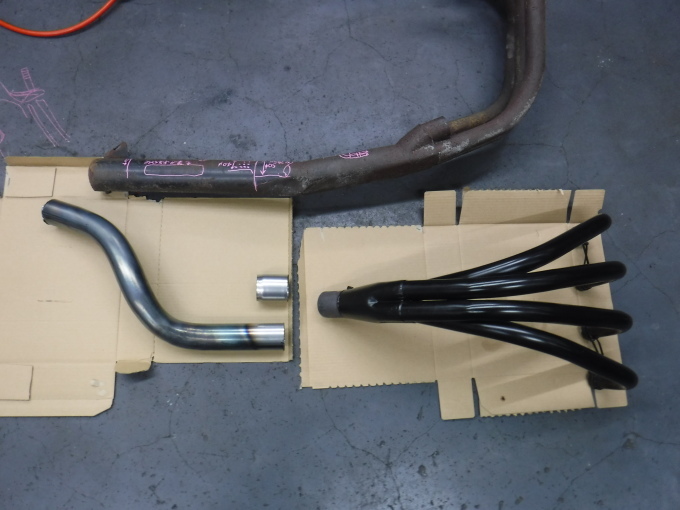 CBX400Fのマフラー製作とキャブ修理・・・その3_a0163159_22204278.jpg