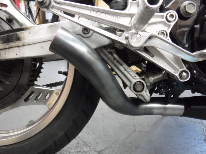 CBX400Fのマフラー製作とキャブ修理・・・その3_a0163159_22300988.jpg