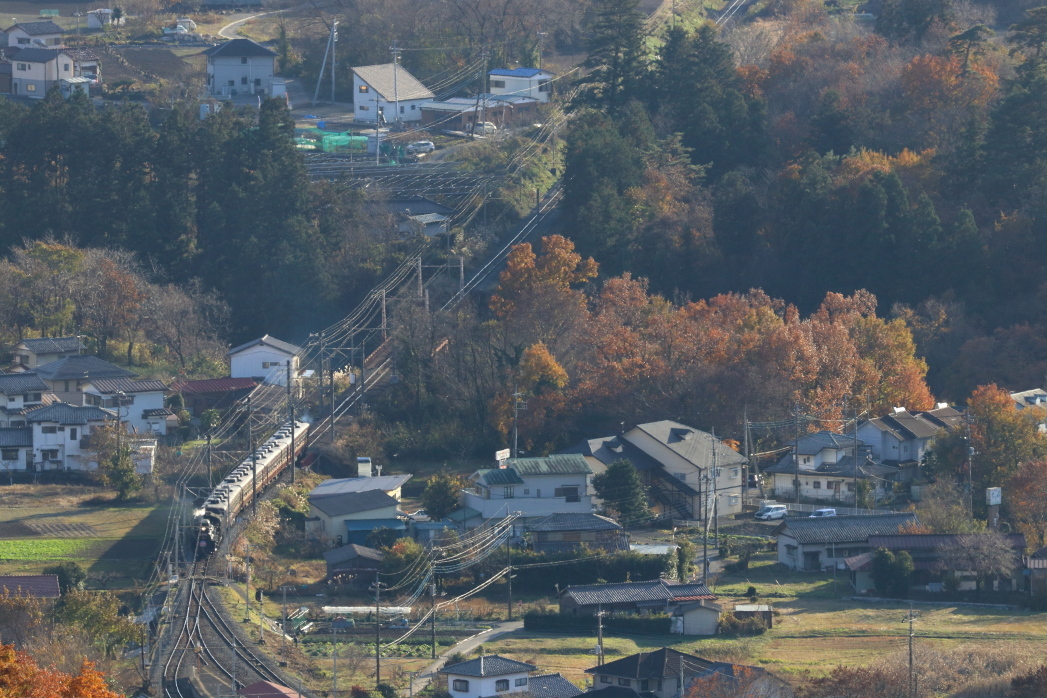 紅葉の横瀬川橋梁 - 2019年紅葉・秩父鉄道 -_b0190710_21570552.jpg